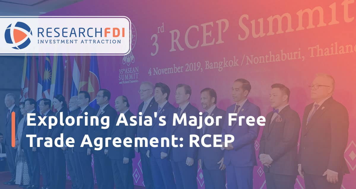 Image en vedette pour  Exploration du principal accord de libre-échange d’Asie : Le partenariat économique régional global (RCEP)