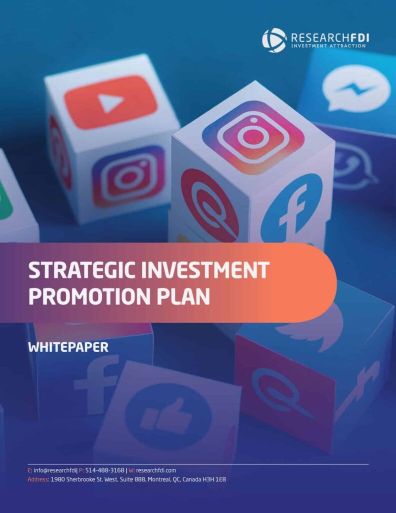 Image de couverture en papier blanc pour  Plan stratégique de promotion des investissements